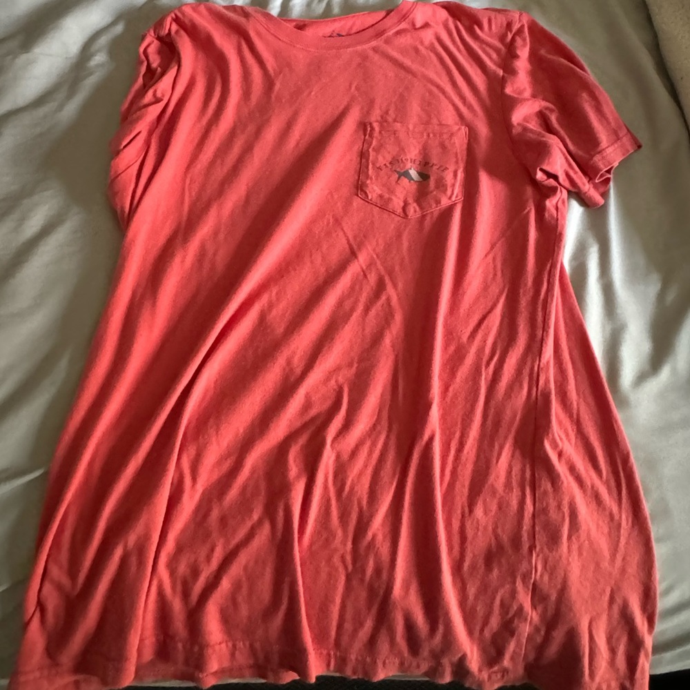 Orange fish hippie shirt